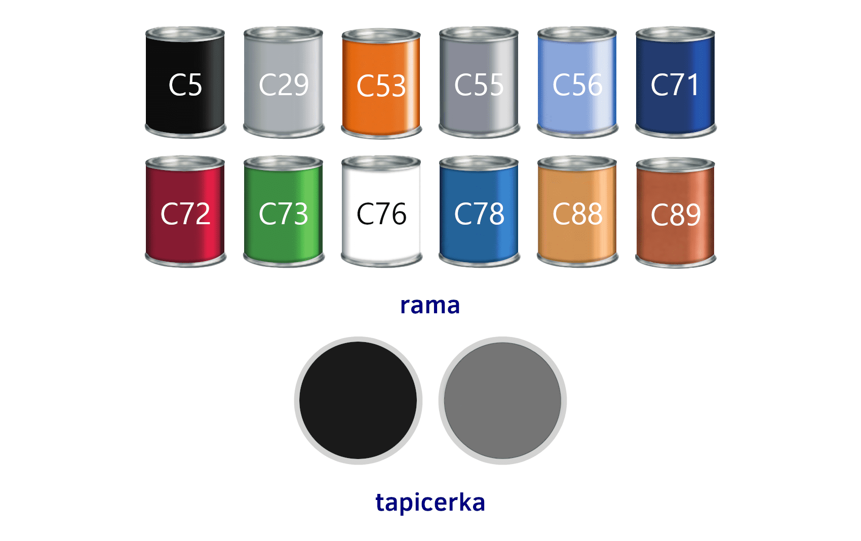 nawix dostępne kolory